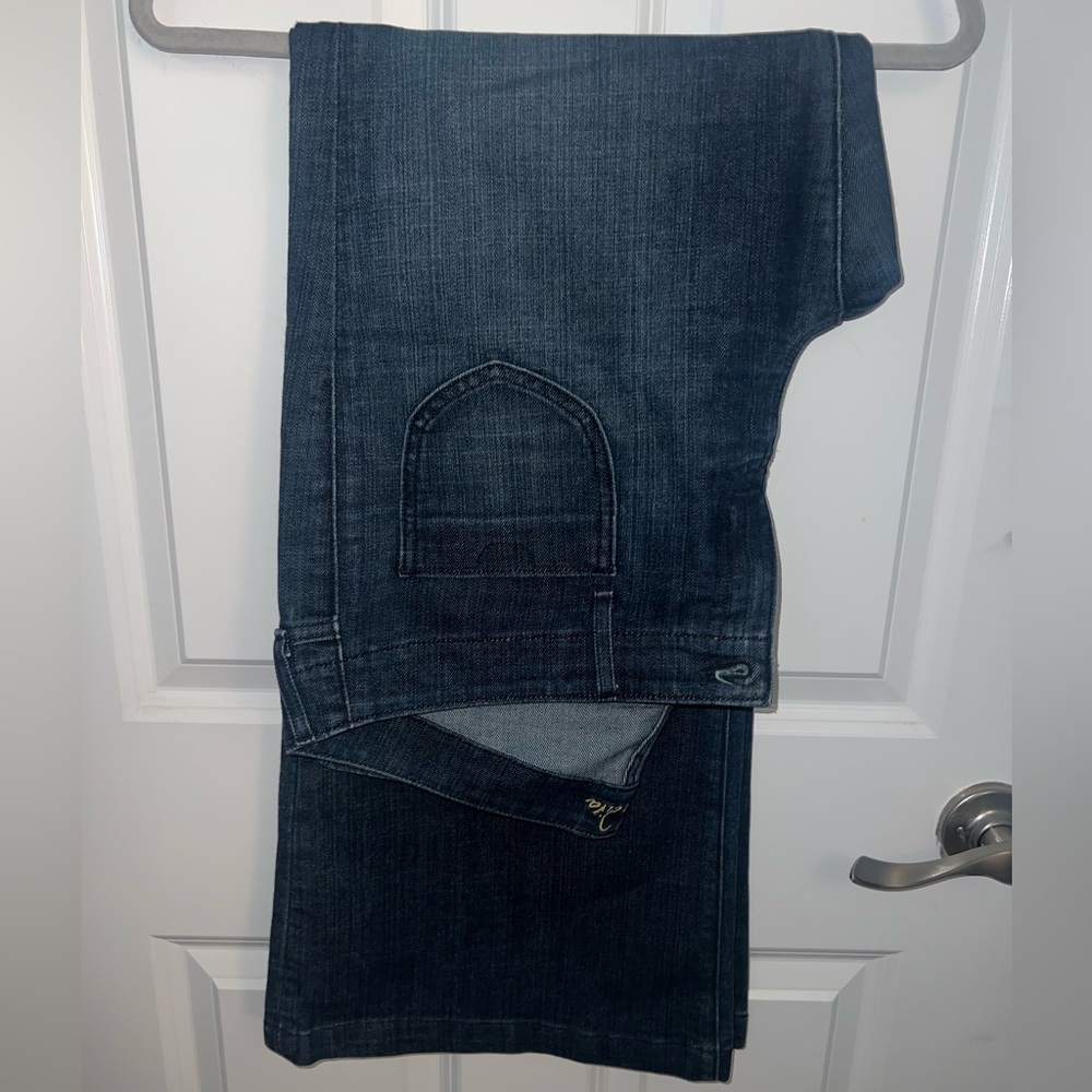 Old Navy Womens The Diva flare Size 14 Blue Jeans Mid Rise